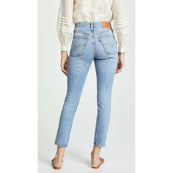 LEVI'S 501 Skinny Jeans Can't Touch This Blue 26 - Picture 2 of 10